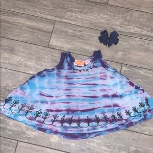 Girls 3T raya sun ☀️ Tie Dye Boho Dress/Top